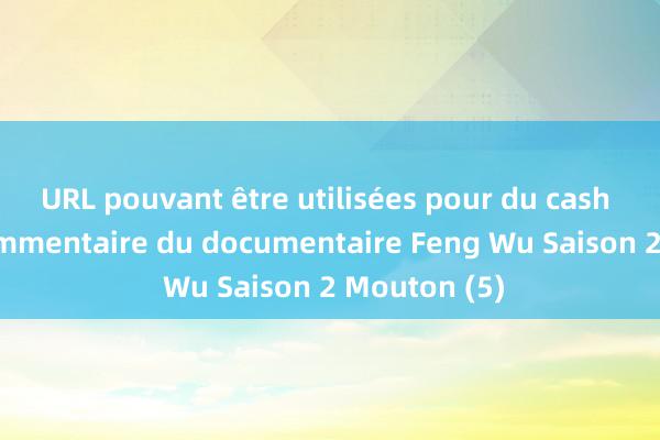 URL pouvant être utilisées pour du cash tornado Commentaire du documentaire Feng Wu Saison 2 Mouton (5)